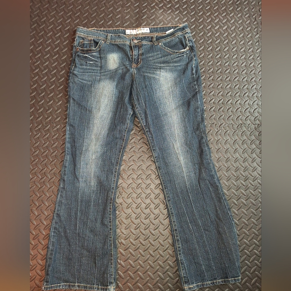 Grane Indigo Flare Jeans
